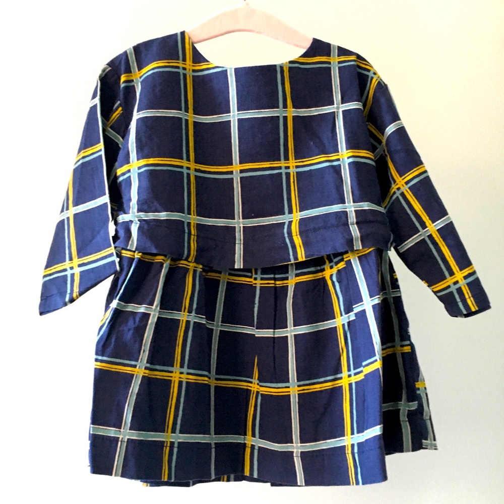Like new Baby Gap plaid dress